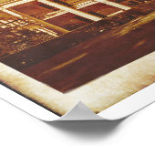 Vintages Louisiana Plantation Travel Poster (Ecke)