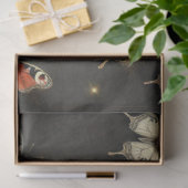 Vintages Löwendekoupage Seidenpapier (Geschenk)