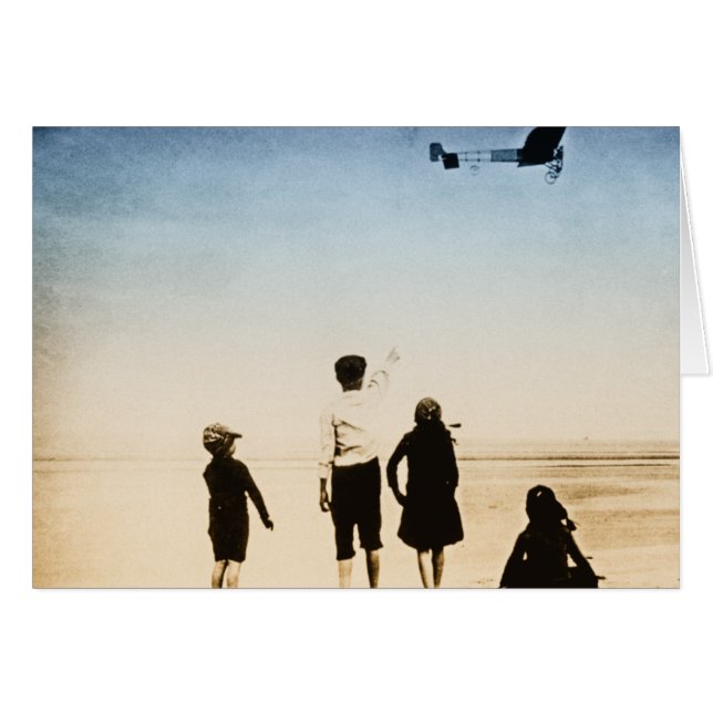 Vintages Luftfahrzeug (Vorderseite (Horizontal))