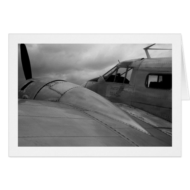 Vintages Luftfahrzeug #03 (Vorderseite (Horizontal))