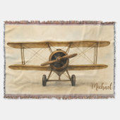 Vintages Luftfahrzeug Antik-Flugzeug Luftfahrzeug- Decke (Vorderseite)