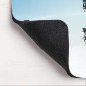 Vintages Luftfahrzeug Mousepad (Ecke)