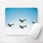 Vintages Luftfahrzeug Mousepad (Mit Mouse)