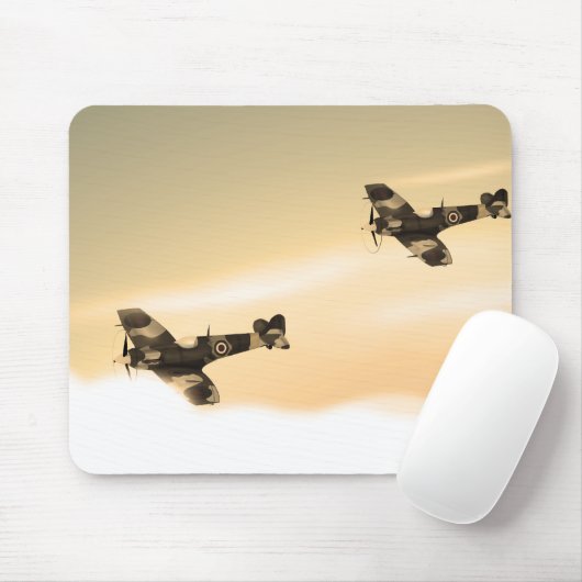 Vintages Luftfahrzeug Mousepad (Mit Mouse)