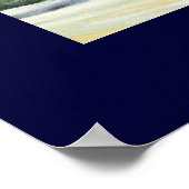 Vintages Luftfahrzeug Poster (Ecke)