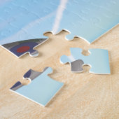 Vintages Luftfahrzeug Puzzle (Seite)