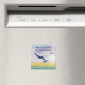 Vintages Luftfahrzeug - Save the Date Magnet (In Situ (Geschirrspüler))