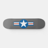 Vintages Luftwaffen-Logo Skateboard (Horizontal)