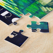 Vintages Luxembourg Europe Travel Poster Puzzle (Seite)