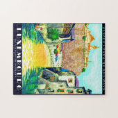 Vintages Luxembourg Europe Travel Poster Puzzle (Horizontal)