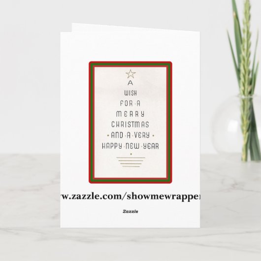 Vintages Mädchen Feiertagskarte (Rückseite)