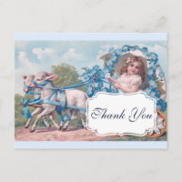 Vintages Mädchen in der Beförderung von Lämmern Da