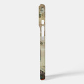 Vintages Mädchen, Kinderwäscherei Hängekleidung Case-Mate iPhone Hülle (Rückseite / Links)