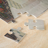 Vintages Mädchen, Kinderwäscherei Hängekleidung Puzzle (Seite)
