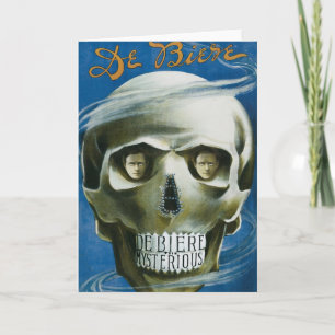 Vintages Magisches Poster, De Biere das Mysteriöse Karte