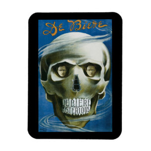 Vintages Magisches Poster, De Biere das Mysteriöse Magnet