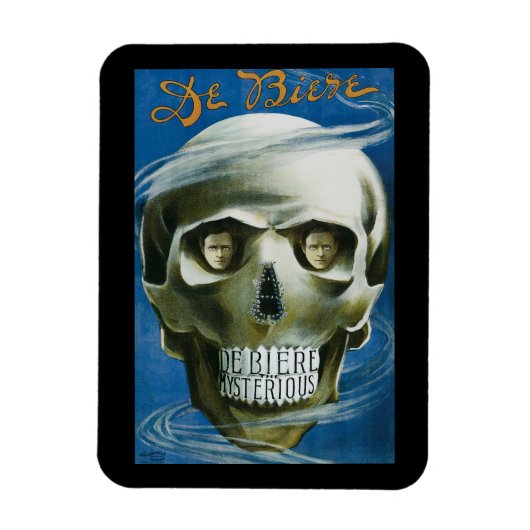 Vintages Magisches Poster, De Biere das Mysteriöse Magnet (Vertikal)