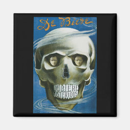 Vintages Magisches Poster, De Biere das Mysteriöse Magnet