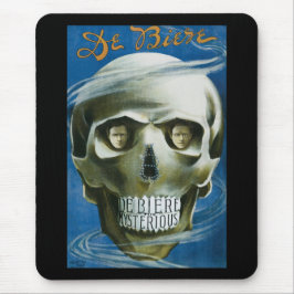 Vintages Magisches Poster, De Biere das Mysteriöse Mousepad