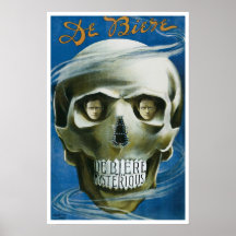 Vintages Magisches Poster, De Biere das Mysteriöse