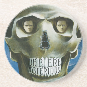 Vintages Magisches Poster, De Biere das Mysteriöse Untersetzer