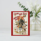 Vintages Magisches Poster, Magier Chung Ling Soo Postkarte (Stehend Vorderseite)