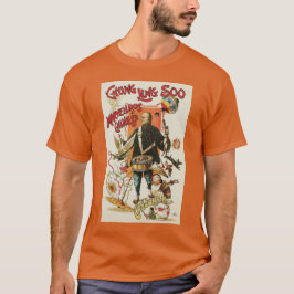 Vintages Magisches Poster, Magier Chung Ling Soo T-Shirt