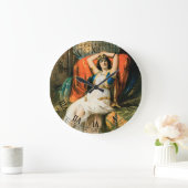 Vintages Magisches Poster, Magier Frederick Bancro Große Wanduhr (Zuhause)