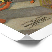 Vintages Magisches Poster, Magier Harry Kellar Poster (Ecke)