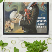 Vintages Magisches Poster, Thurston, Der große Mag Geschirrtuch (Gefaltet)