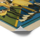 Vintages Magisches Poster, Thurston, Der große Mag Poster (Ecke)