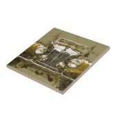 Vintages Magnesium-Sport-Auto Fliese (Seite)