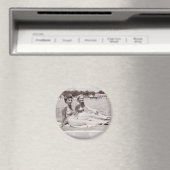 Vintages Magnet der 40er Jahre (In Situ (Geschirrspüler))