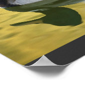 Vintages Mallard Duck Art Print Poster (Ecke)