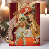 Vintages Mama Küssen Weihnachten