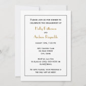 Vintages Manatee Zeichnend Einladung (Rückseite)