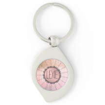 Vintages Mandala auf Peachy Pink Mattiert Glass