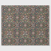 Vintages Mandala-Muster Geschenkpapier (Flach)