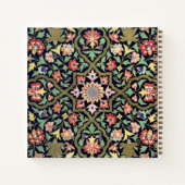 Vintages Mandala-Muster Notizblock (Rückseite)