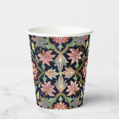 Vintages Mandala-Muster Pappbecher (Rückseite)