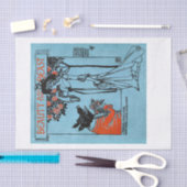 Vintages Märchen Biest Seidenpapier (Handwerk)