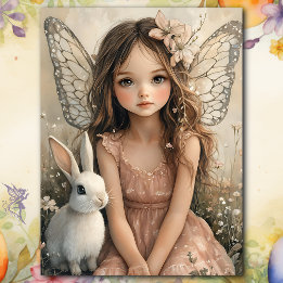 Vintages Märchen mit Butterfly Wings & Bunny Seidenpapier