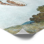 Vintages Märchen Schlafen Schönheit Edmund Dulac Poster (Ecke)