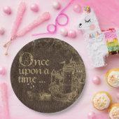 Vintages Märchen Themenwelt Burg Wilhelm Tell Pappteller (Party)