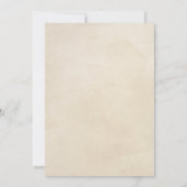 Vintages märchenhaftes Geschichtenbuch Einladung (Rückseite)