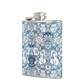 Vintages Marinemuster Flachmann (Links)