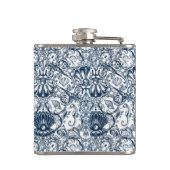 Vintages Marinemuster Flachmann (Rückseite)