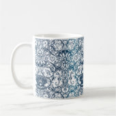 Vintages Marinemuster Kaffeetasse (Links)