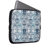 Vintages Marinemuster Laptopschutzhülle (Vorne Rechts)