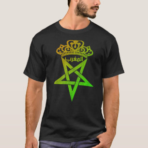 Vintages Marokko Shirt I Liebe Marokko Karte Marok